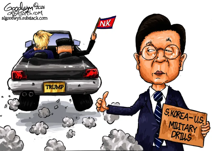 Cartoon commentary